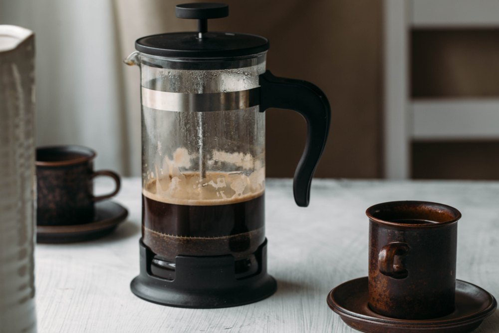 Připravte si lahodnou kávu za pomocí jednoduchého french pressu